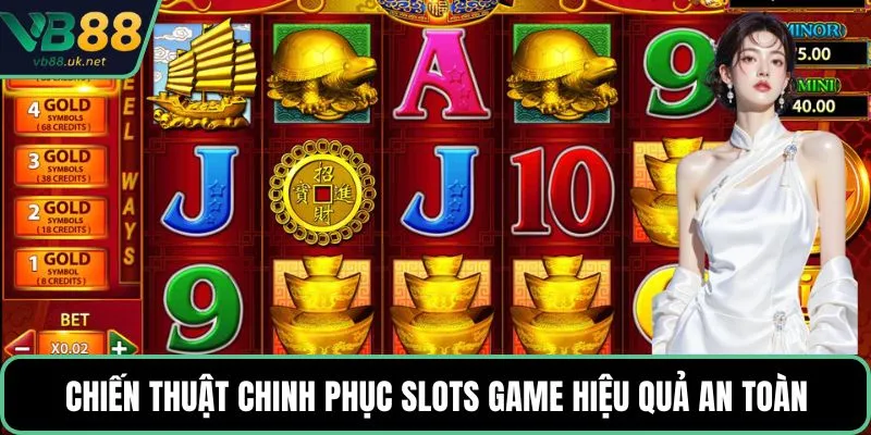 Chiến thuật chinh phục slots game hiệu quả an toàn
